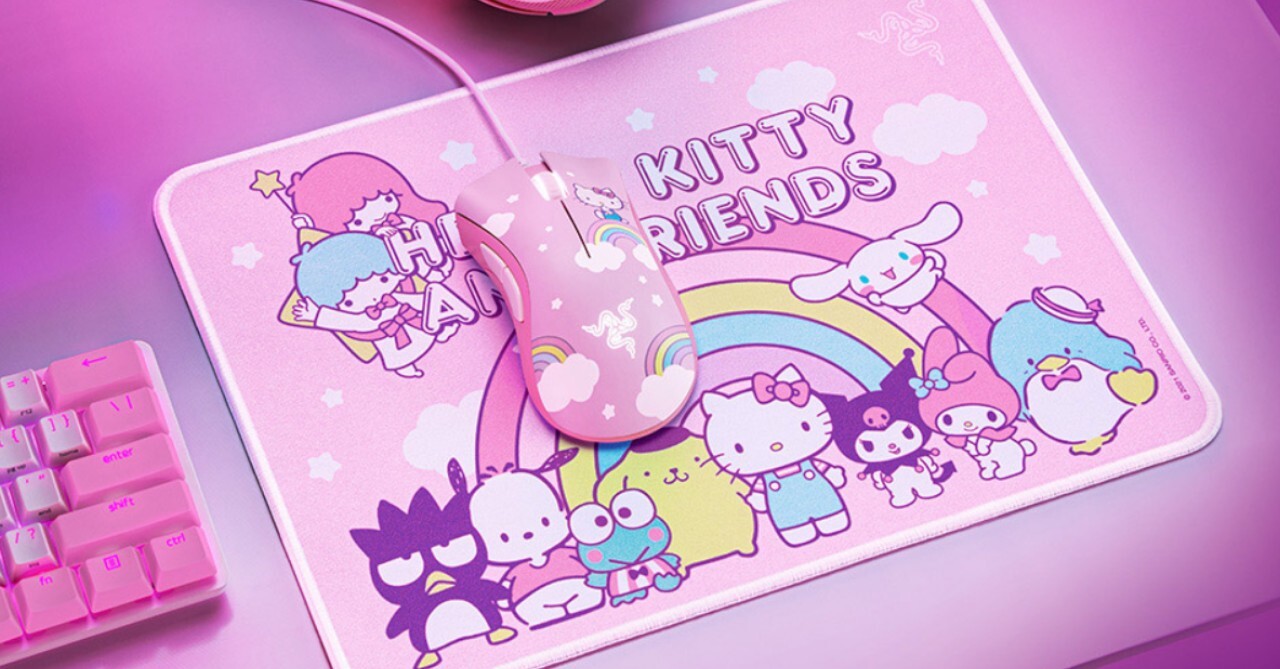 “Лучше всего сочетается с печеньем и молоком”, – Razer представила серию аксессуаров в стиле Hello Kitty and Friends