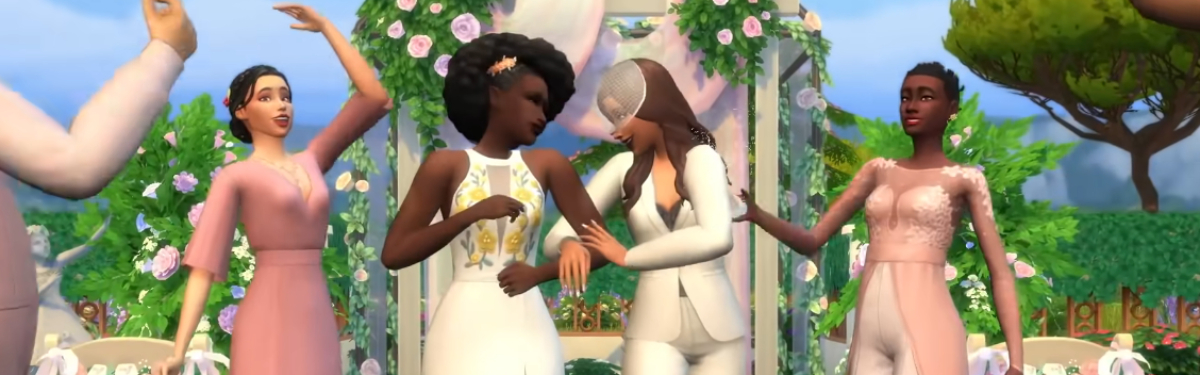 Дополнение про однополую любовь “Свадебные истории” к The Sims 4 выйдет в России в День защитника Отечества