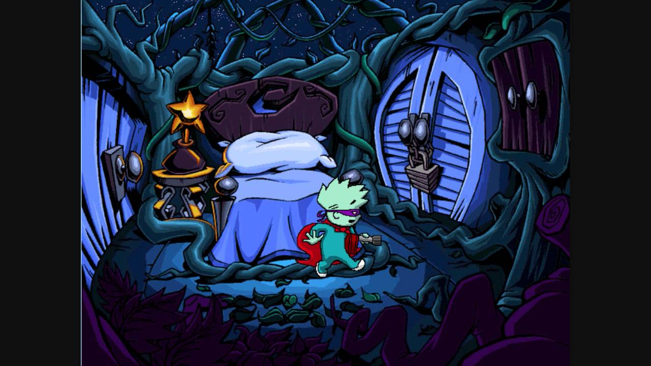 Игровой процесс квеста Pajama Sam: No Need to Hide When It's Dark Outside на Switch