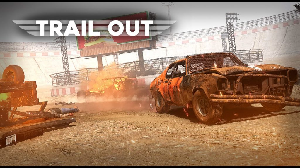 Геймлей демоверсии Trail Out - гонок в стиле FlatOut