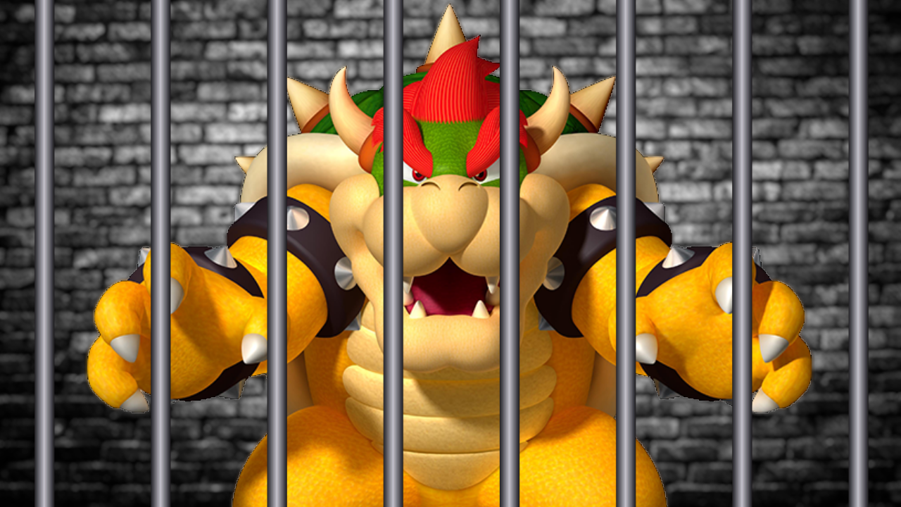 Nintendo посадила Боузера в тюрьму на три года